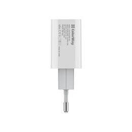 ColorWay USB-C PD töltő 20W (1x USB-C, PD 3.0, 5V/3A, 9V/2.25A, 12V/1.67A, fekete, CW-CHS026PD-BK)