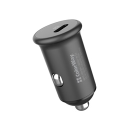 ColorWay autós töltő CW-CHA028PD-GR (1x USB-C PD 20W, 3A, bemenet 12-24V, szürke)