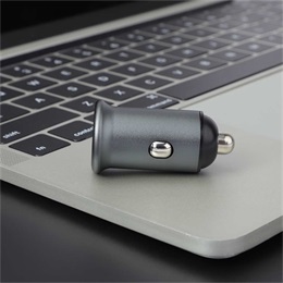ColorWay autós töltő CW-CHA028PD-GR (1x USB-C PD 20W, 3A, bemenet 12-24V, szürke)