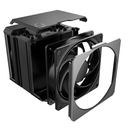 Cooler Master Hyper 612 Apex CPU hűtő (6 hőcső, 2x 120 mm Mobius ventilátor, PWM, magasság 159 mm, AM5/AM4, LGA 1851/170