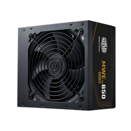 Cooler Master MWE Bronze 650 V3 tápegység (650 W, 80+ Bronze, ATX 3.1, fekete)