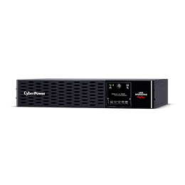CyberPower PR2200ERT2U szünetmentes tápegység (10× IEC C13 aljzat, 2200 VA/2200 W, 230 V, rack 2U, USB+soros, line-inter