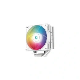 DeepCool AG400 V2 ARGB CPU hűtő (120 mm, PWM, max 2000 rpm, 31,6 dBA, hidrodinamikus csapágy, fehér)