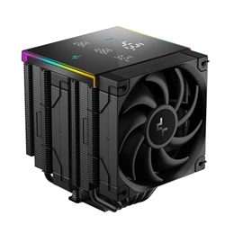 DeepCool AK620 Digital Pro CPU hűtő (120 mm, PWM, max 1750 rpm, 25 dBA, fekete)