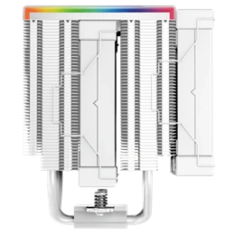 DeepCool AK620 Digital processzor hűtő (120 mm, 1850 rpm, 28 dB, FDB, RGB, digitális kijelző, fehér)