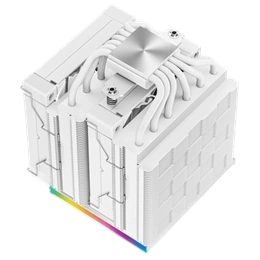DeepCool AK620 Digital processzor hűtő (120 mm, 1850 rpm, 28 dB, FDB, RGB, digitális kijelző, fehér)
