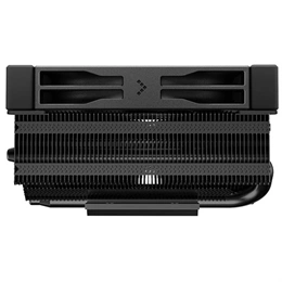 DeepCool AN400 BK CPU hűtő (92 mm, PWM, max 2950 rpm, 4 heatpipe, FDB, 23,6 dB, fekete)