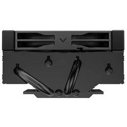 DeepCool AN400 BK CPU hűtő (92 mm, PWM, max 2950 rpm, 4 heatpipe, FDB, 23,6 dB, fekete)