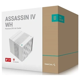 DeepCool ASSASSIN IV CPU hűtő (140 mm, PWM, max 1700 rpm, FDB csapágy, 29,3 dBA, fekete)