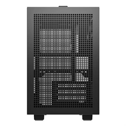 DeepCool CH160 Plus ház (Micro-ATX, 1x 3,5", 1x 2,5", előlap: 2x USB3.0, 1x USB-C, audio, ventilátorok: 0, fekete)