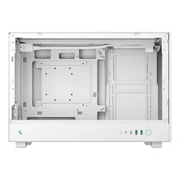 DeepCool CH260 ház (Micro-ATX, 1x 3,5", 1x 2,5", előlapi: 2x USB3.0, 1x USB-C, audio, ventilátor nélkül, fehér)
