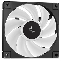 DeepCool MYSTIQUE 240 ARGB vízhűtés (2x 120 mm, 500-2150 rpm, ARGB, max 36,49 dBA, fekete)