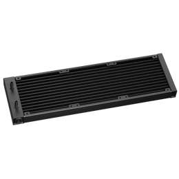DeepCool MYSTIQUE 360 vízhűtés (3x120 mm ventilátor, 500-2150 RPM, ARGB, fekete)