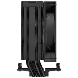Deepcool AG400 Digital ARGB CPU hűtő (120 mm, PWM, 500-2100 RPM, hidrodinamikus csapágy, ?31,6 dB(A), fekete)