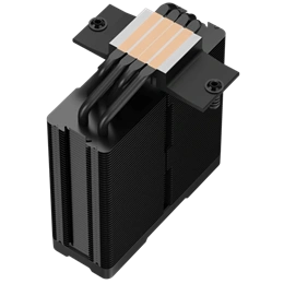 Deepcool AG400 Digital ARGB CPU hűtő (120 mm, PWM, 500-2100 RPM, hidrodinamikus csapágy, ?31,6 dB(A), fekete)