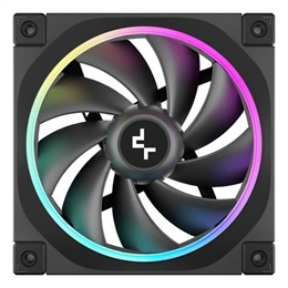 Deepcool FL12 hűtő ventilátor (120 mm, PWM, max 2150 rpm, hydro csapágy, 32 dBA, fekete)