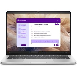 Dell Pro 14 Plus (14", AMD Ryzen AI 7 Pro 350, 32GB RAM, 1TB SSD, Windows 11 Professional, ezüst)
