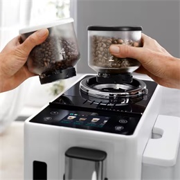 Delonghi EXAM440.55.W Rivelia automata kávéfőző, fehér