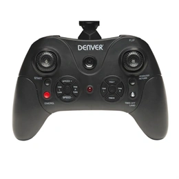 Denver DCW-380 drón (Wi-Fi, 0,3 MP kamera, repülési idő 6-8 perc, 380 mAh akkumulátor, hatótávolság 30-50 m, fekete/nara