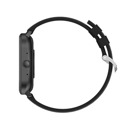 Denver SWC-187B okosóra (2,04" AMOLED, Bluetooth 5.3, hanghívás, pulzus, SpO2, 100+ sportmód, IP67, 280 mAh, fekete)