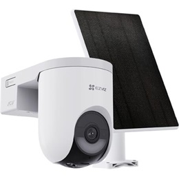 EZVIZ HB8 Lite akkumulátoros kültéri biztonsági kamera + 5W napelemes szett (360°-os, mikrofon, színes éjjellátó, mozgás