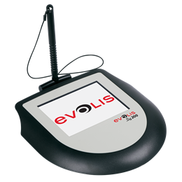 Evolis Sig200 aláíró pad 5" TFT