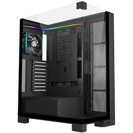 FSP Ultra U691-BP (ATX torony, előlapi csatlakozók: USB 3.0 x2, USB Type-C, HD Audio, 120 mm ventilátor, ARGB)