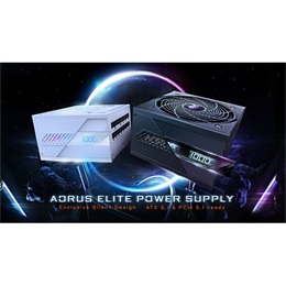 Gigabyte Aorus Elite tápegység (1000 W, 80+ Platinum, ATX 12V v3.1, moduláris, Gen 5.1)