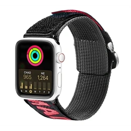 Gigapack Dux Ducis pótszíj (Apple nagy, nylon, tépőzáras, légáteresztő, állítható, prémium, piros)