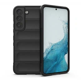Gigapack szilikon telefonvédő (ütésálló, kameravédő, 3D, fekete)