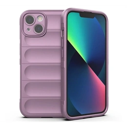 Gigapack szilikon telefonvédő (ütésállóság, kameravédő, 3D, lila)
