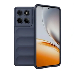 Gigapack szilikon telefonvédő (ütésállóság, kameravédő, 3D, sötétkék)