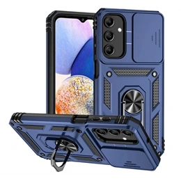 Gigapack szilikon telefonvédő (ütésállóság, tartógyűrű, kameravédő, kék)