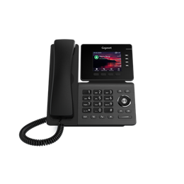 Gigaset P810B IP PRO VoIP asztali telefon (3,36" színes TFT kijelző, 2xRJ-45, PoE, Bluetooth, 12 SIP, HD hang, fekete)