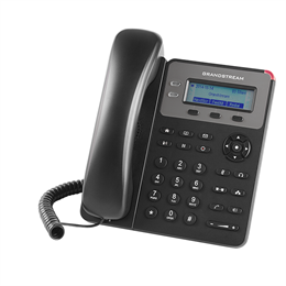 Grandstream GXP1615 VoIP asztali telefon (kijelző, POE, 500 névjegy, ezüst, fekete)