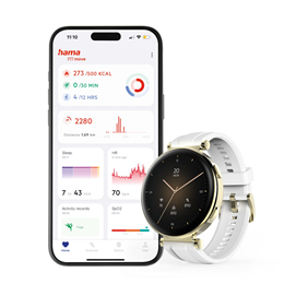 HAMA Smartwatch 7000 arany-fehér