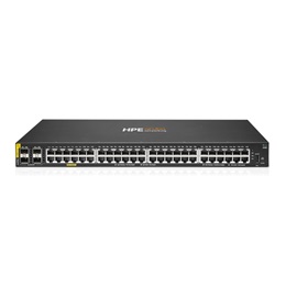 HPE Aruba 6100 48G CL4 4SFP+ switch (48x 10/100/1000, 4x 1/10G SFP+, PoE 370W)