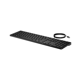 HP 320K vezetékes billentyűzet (HU, USB, fekete)