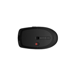 HP 715 vezeték nélküli egér (újratölthető, többeszközös, 2,4 GHz/Bluetooth 5,3, 1200 dpi, USB-C töltés, fekete)
