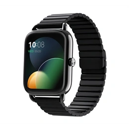 Haylou RS4 Plus okosóra (45mm, fém szíj, fém ház, aktivitásmérő, alvásmonitor, hőmérő, 105 sport mód, IP68 vízálló) feke