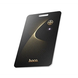 Hoco E92 bluetooth nyomkövető (kártya, táskába, autóba, valós idejű nyomkövetés, ios kompatibilis, fekete)