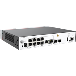 Huawei eKit AC650-256AP vezeték nélküli access kontroller (10 x 1GbE RJ45, 2 x 10Gb SFP+, 1 konzol, rack, max. 256 AP)
