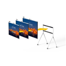 Huawei eKit Rolling Stand II gurulós padlóállvány (65"/75"/86", fehér)
