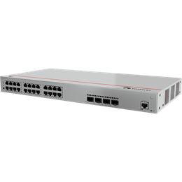 Huawei eKit S310-24P4S 24x1Gb Switch (400W PoE+, 4x1Gb SFP, rack, iStack, Layer2+, 1x konzol)