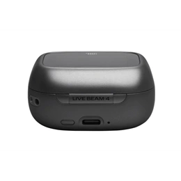 JBL Live Beam 4 bluetooth fülhallgató sztereo (v6,0, TWS, mikrofon, aktív zajszűrő, LED kijelző, töltőtok, fekete)