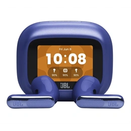 JBL Live Flex 4 bluetooth fülhallgató sztereo (v6.0, TWS, mikrofon, aktív zajszűrő, LED kijelző, IP54 + töltőtok, sötétk