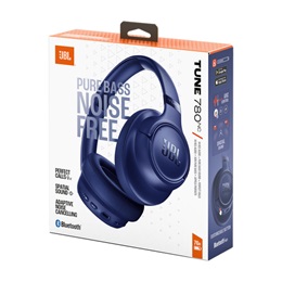 JBL TUNE 780 NC BT, zajszűrős fejhallgató, kék