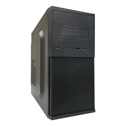 LC Power LC-2004MB-V3-ON (Micro-ATX, 3x 3,5" HDD, 2x 2,5" HDD/SSD, 1x 5,25", USB-C, 2x USB-A, fekete)