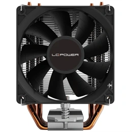 LC Power LC-CC-95-V2 CPU hűtő (92 mm, PWM, 600-2200 rpm, 165 W TDP, 4x6 mm heatpipe)