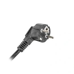 Lanberg 10" 1U PDU/elosztósor (3x Schuko aljzat, 2 m, 16A, fekete)